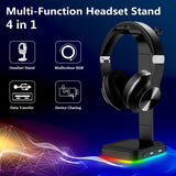 RGB headset stand