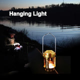 Camping fishing candle lantern