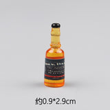 Mini wine bottle decoration