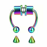 New fake perforated nose ring