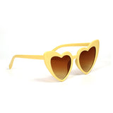 New heart-shaped sunglasses