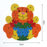 Wooden jigsaw puzzle