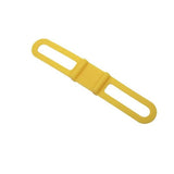 Bicycle flashlight bandage clip