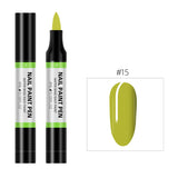 Gel nail polish pen