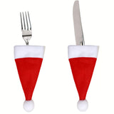 Christmas kitchen cutlery rack