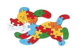 Cute wooden jigsaw puzzle
