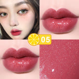 Sequin matte lip gloss