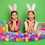 Easter simulation plastic eggs