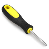 Tennis racket straight string awl