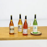 Doll house 1/12 scale wine bottle food