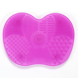 Silicone cosmetic cleaning pad