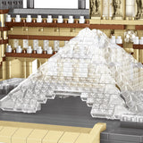Mini Diamond Louvre Model