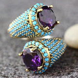 2021 Crystal Zircon Ring