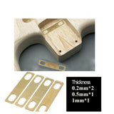 4-Piece Guitar Jack Neck Plate