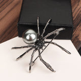 Couple Spider Brooch
