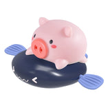 Bathroom toy playing piggy