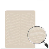 3/5/10/15pcs fake skin eyebrow exercises