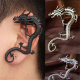 Pierced Dragon Earrings