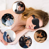 3D simple blackout eye mask
