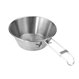 Outdoor folding bowl