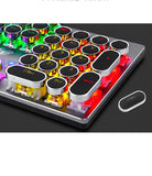 Punk gaming mechanical keyboard