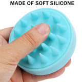 Silicone body scalp massage brush