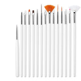15pcs/set of nail glue brush