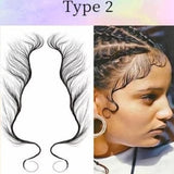 New simulation hairline stickers