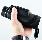 Monocular mobile phone zoom lens