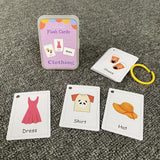 English card educational toys