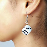 Creative 3D Dice Earrings