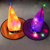 LED glowing witch hat