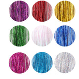 Ladies Shiny Hair Metal Wire