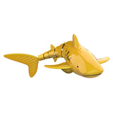 Remote control golden shark ship toy