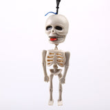 Drawstring skull toy