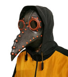 Leather beak doctor mask