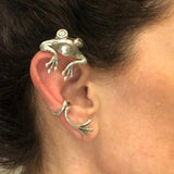 Frog non-pierced earrings