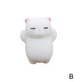 Dumpling cat exhaust toy