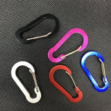 5-pack aluminum carabiner
