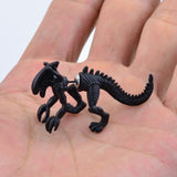 3D Dinosaur Stud Earrings