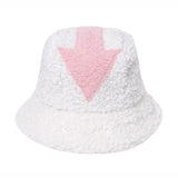Lamb wool fisherman hat