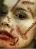 Zombie Scar Tattoo Sticker