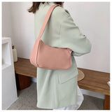 Leather ladies underarm bag