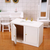 Doll house toy bathroom sink