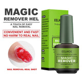 Gel nail makeup remover