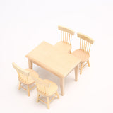 1:12 kitchen table and chair toy