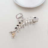 Girl fish bone hairpin