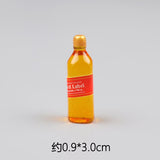 Mini wine bottle decoration