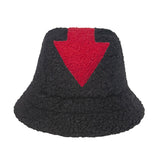Lamb wool fisherman hat
