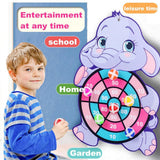 Baseball throwing dart board